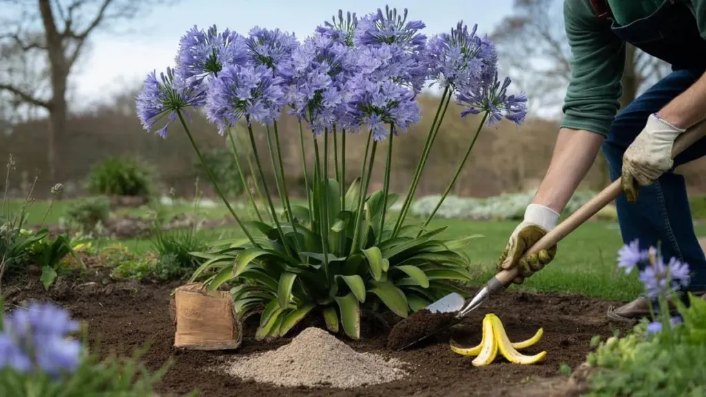 Havemandstrick i marts: Sådan skyder agapanthus-blomsterstængler meterhøjt