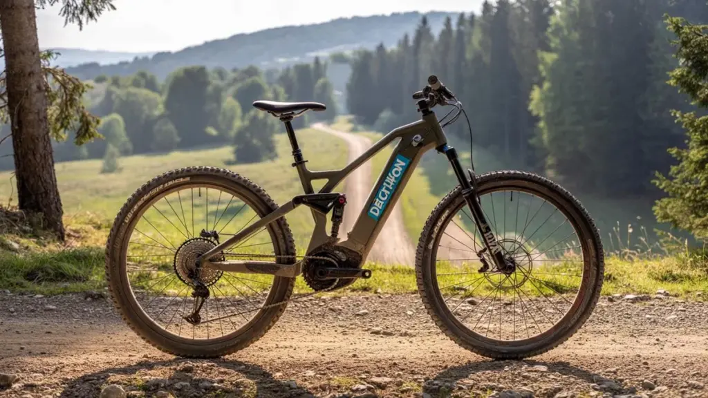 Decathlon sænker prisen på E-MTB: Fuldaffjedret bjergcykel 500 euro billigere