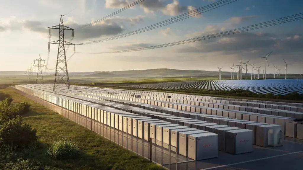 Teslas gigabatteri ved Reims: Dette projekt kan destabilisere Frankrigs elnet